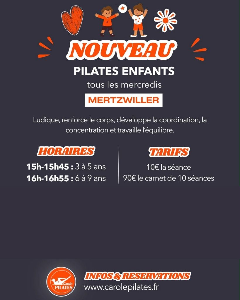 Cours de Pilates senior avec Carole Pilates